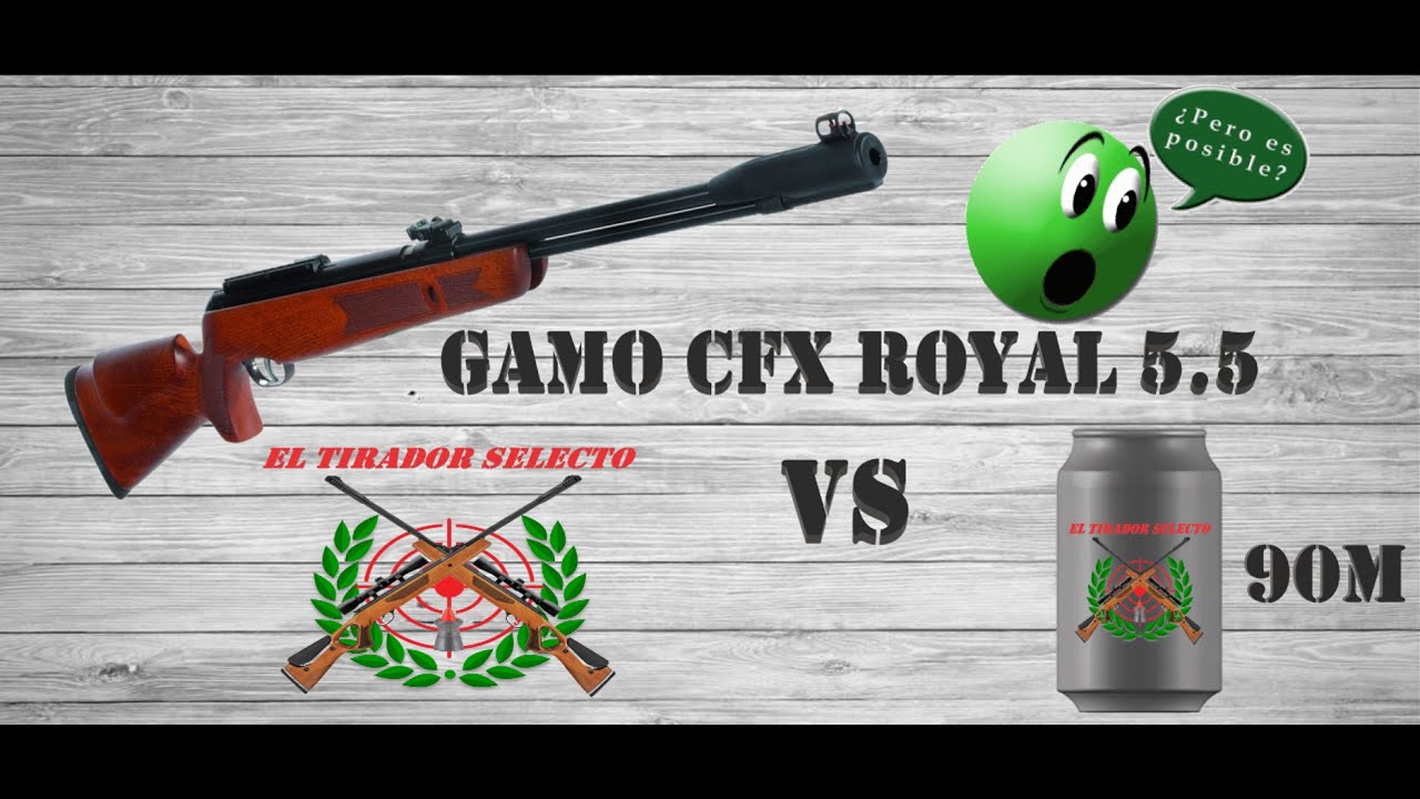 Carabina Gamo CFX 5.5 Disparos a 90 metros