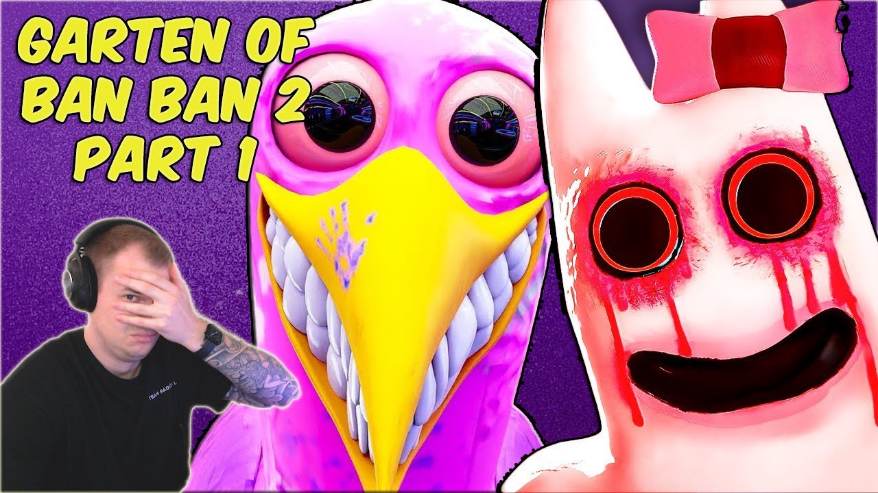 Deze vogel geeft mij nachtmerries.. | Garten of BanBan 2 Part 1
