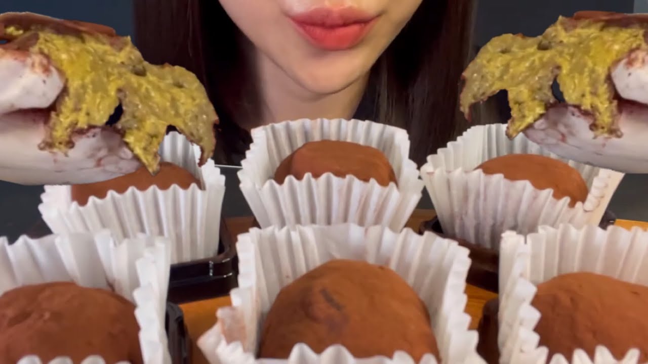 미쳤다.. 두바이 쫀득쿠키 | ASMR Mukbang