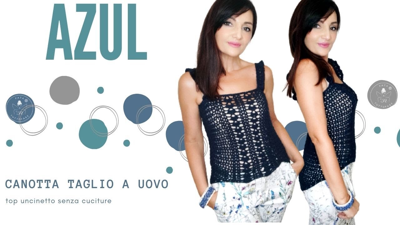 TUTORIAL: Top/canotta uncinetto 
