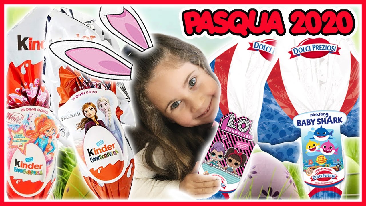 PASQUA 2020, APRIAMO 4 UOVA DI PASQUA!