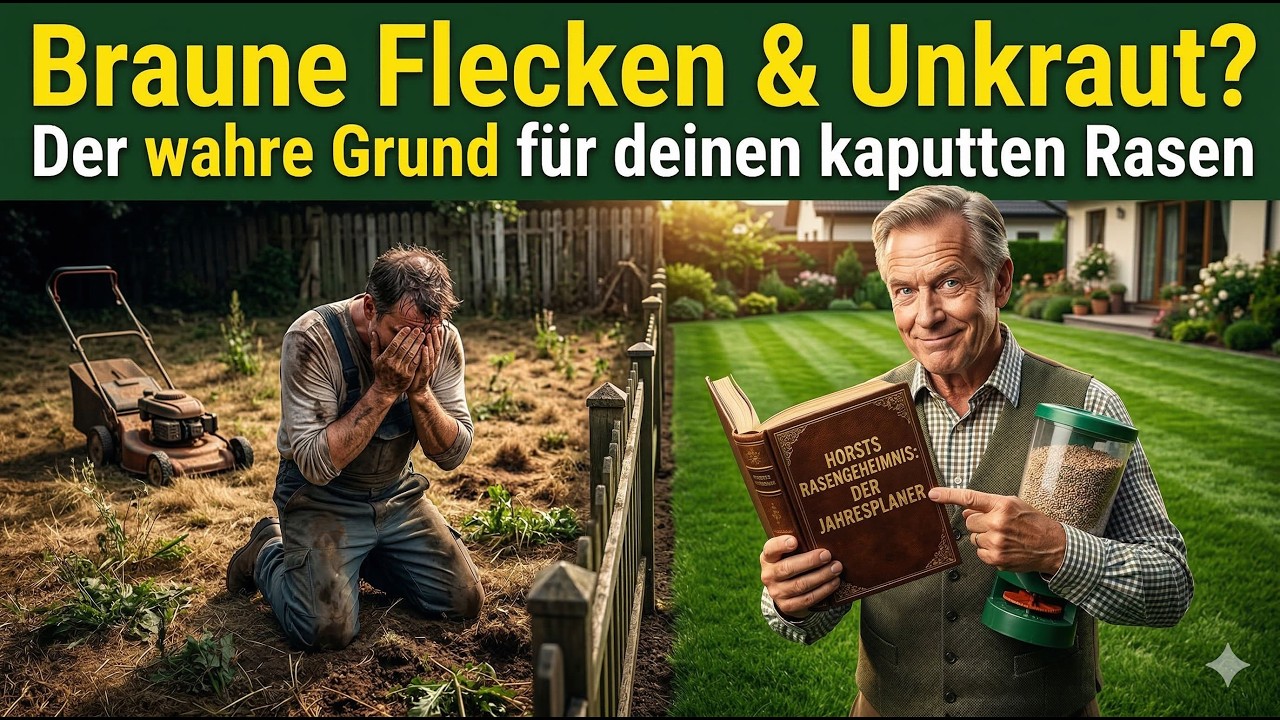 Diese 7 Fehler ruinieren deinen Rasen