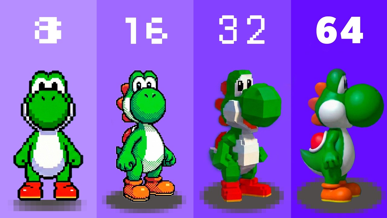YOSHI STORY different bits