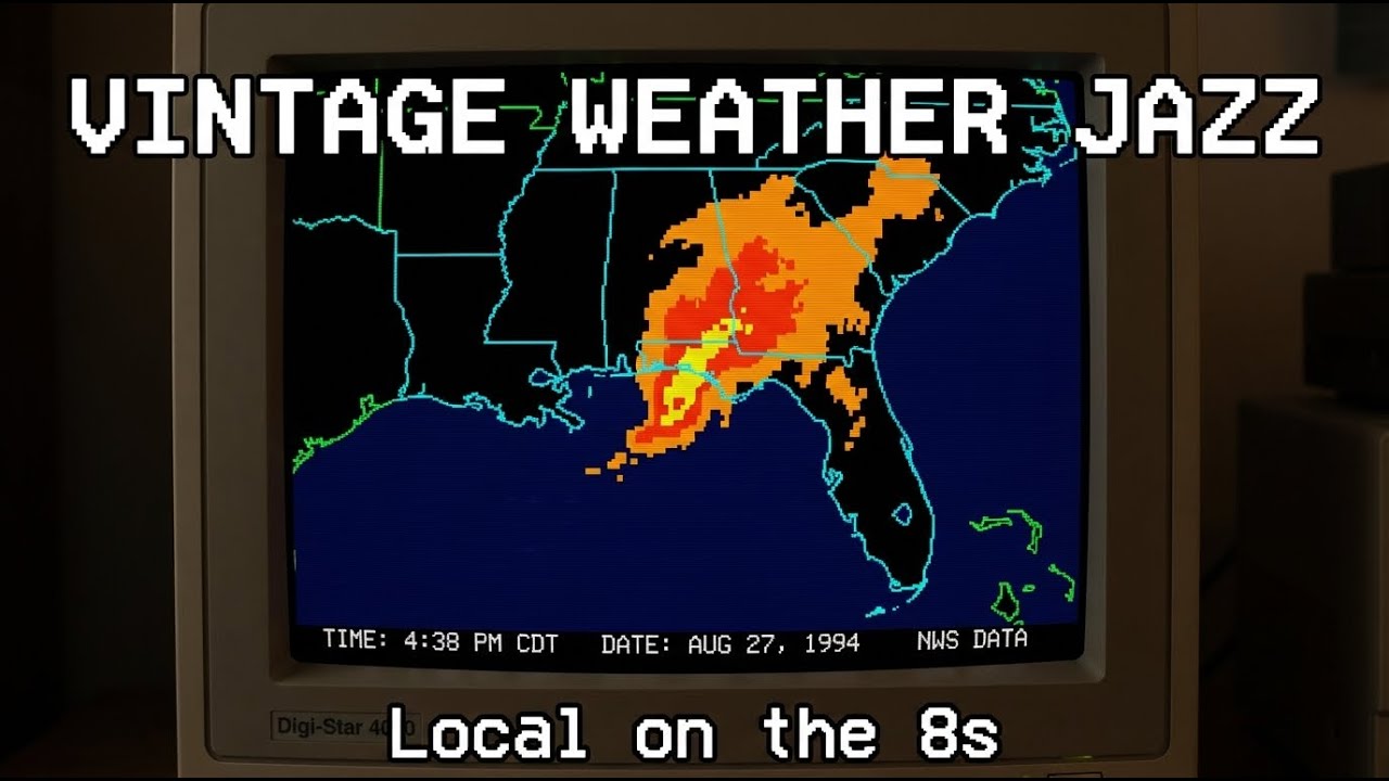 90s Weather Channel Music - Sunny Day Local on the 8s (1.5 Hour Corporate Jazz & Retro Radar)