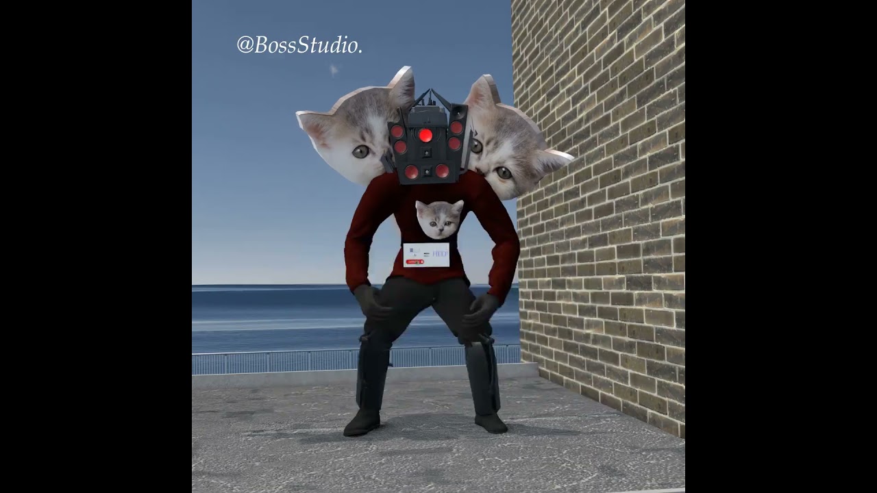 [Meow Meow Spakerman] Help Titan Spakerman break the wall  #skibiditoilet #shorts