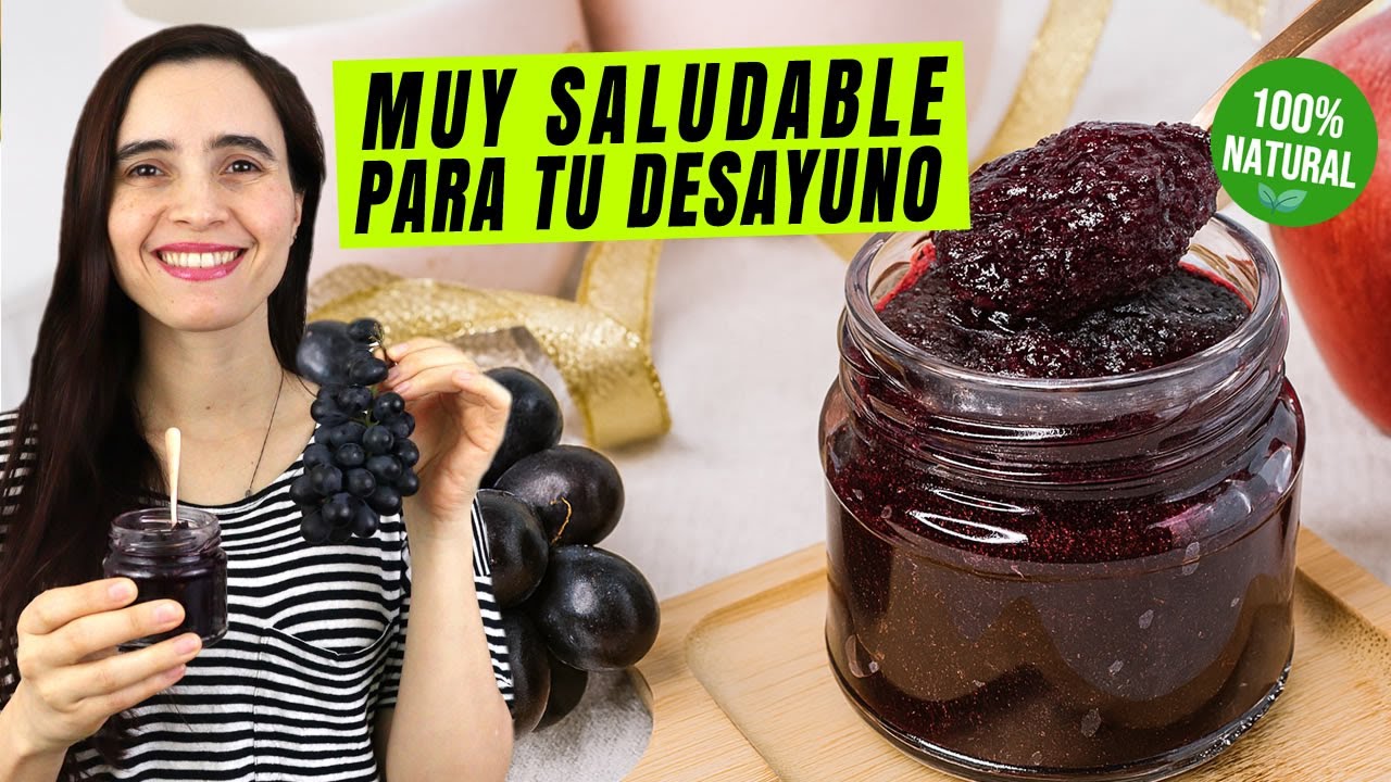¡Descubre la mermelada saludable de 1 ingrediente! ¡Es la mejor receta para tu desayuno!