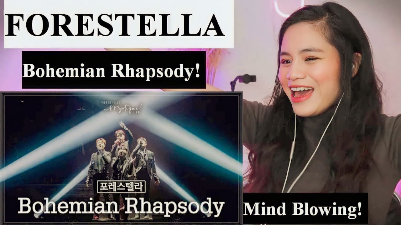 FORESTELLA - Bohemian Rhapsody II Mystique Live II REACTION VIDEO