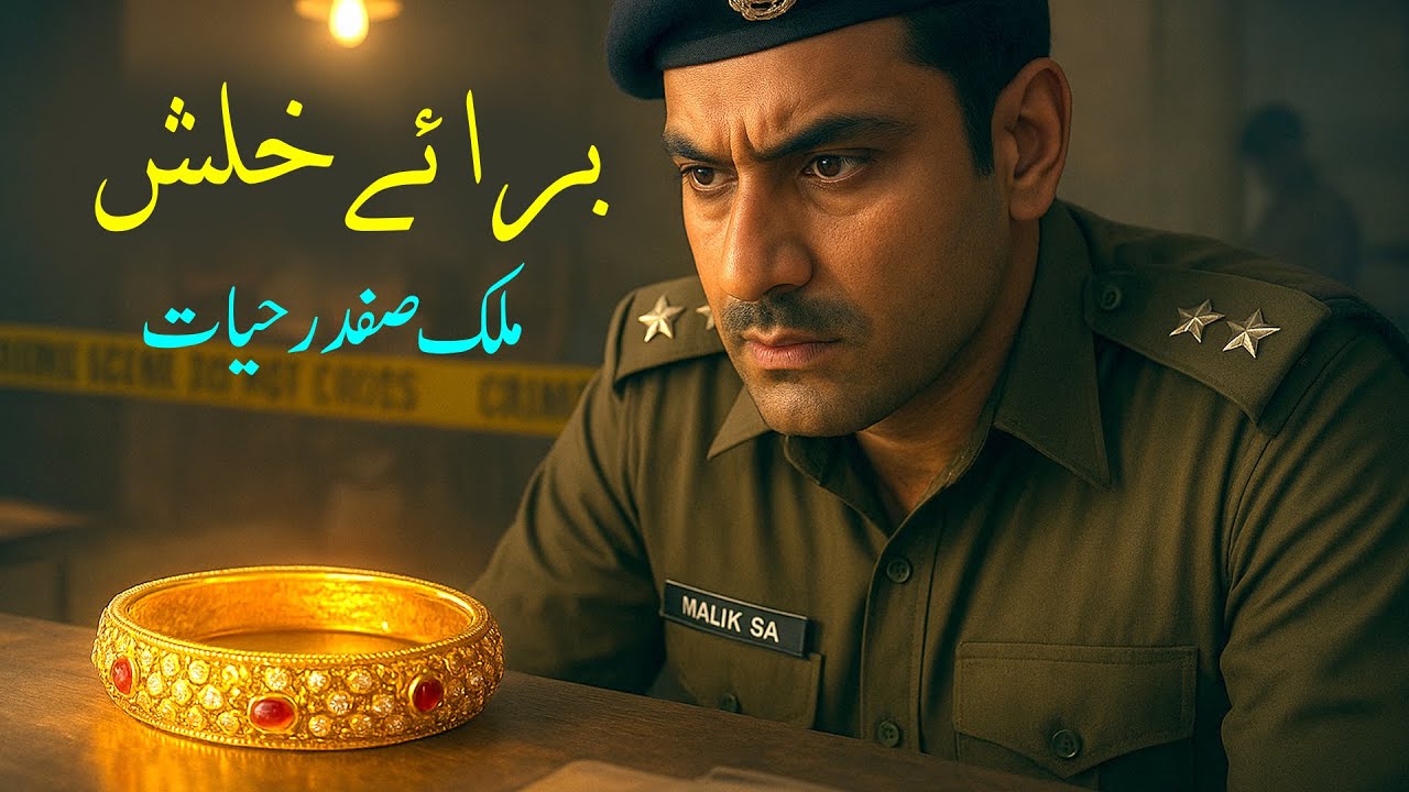 Gold Bracelet & Revenge | Malik Safdar Hayat jurm o saza new story @MaryFinale