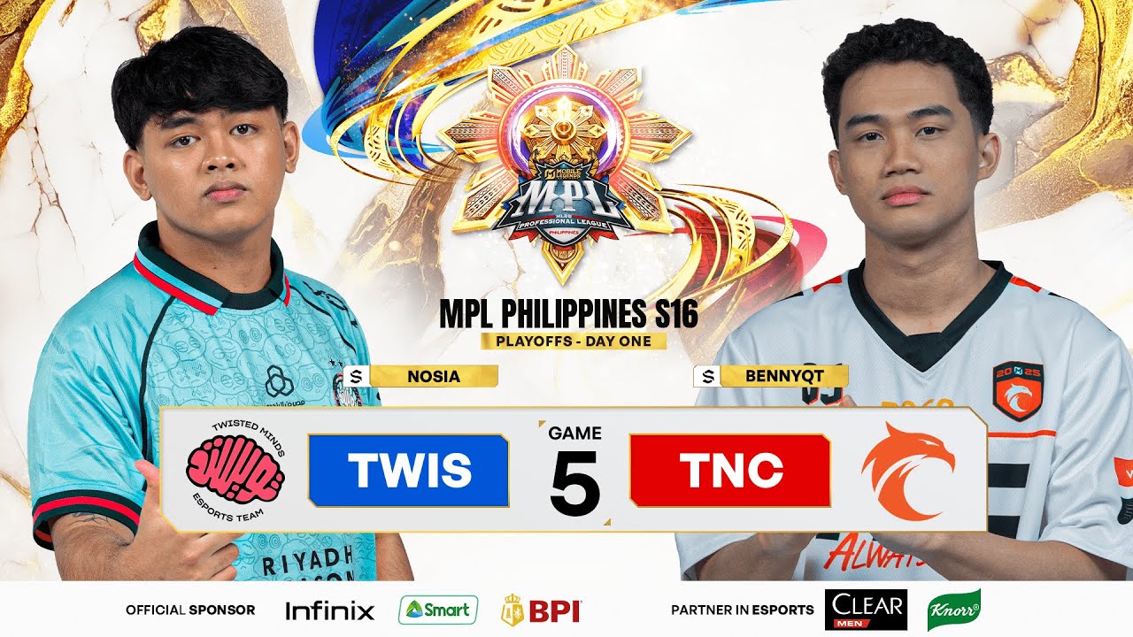 MPL PH S16 - PLAYOFFS DAY 1 - TWIS VS TNC GAME 5
