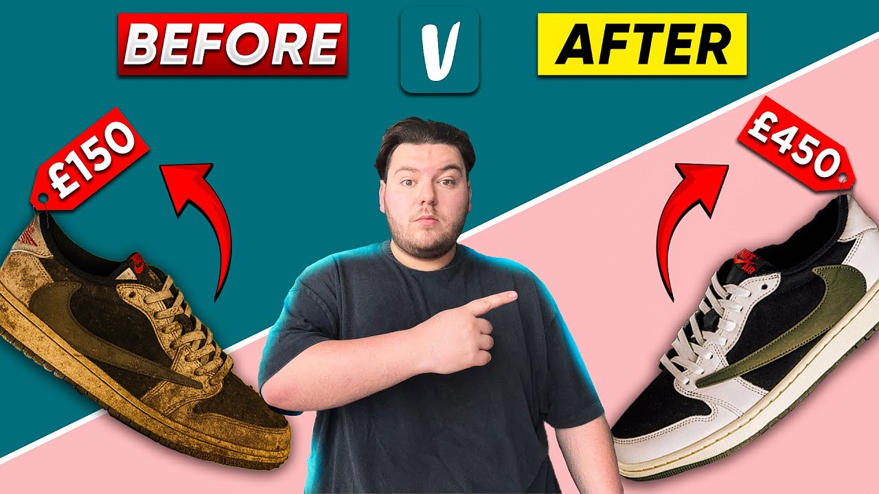 Sneaker Cleaning Secrets To Boost Your Resell Profit! (Vinted, eBay, Depop)
