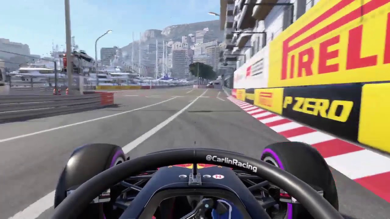 F1 2020 Monaco F2 track guide
