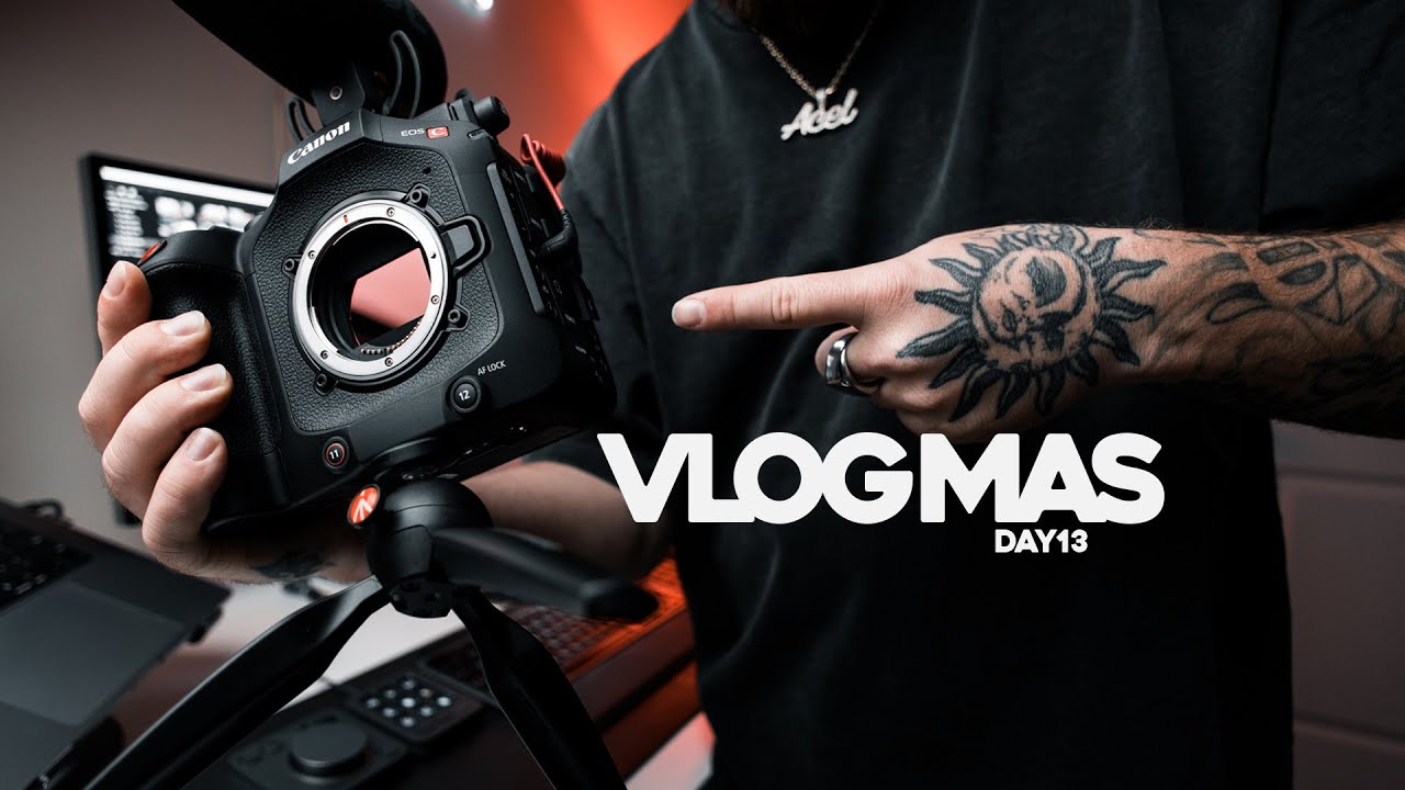 Vlogging on Canon C80!! - VLOGMAS | Day 13