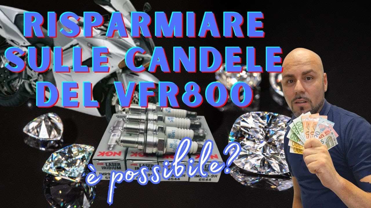 come sostituire le candele al VFR800 (spark plugs replacement)