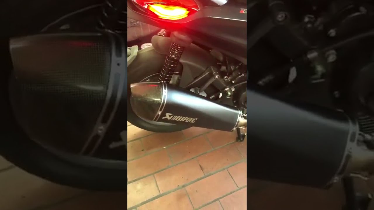 Piaggio Beverly  400 S  HPE Akrapovič mit dB-Killer