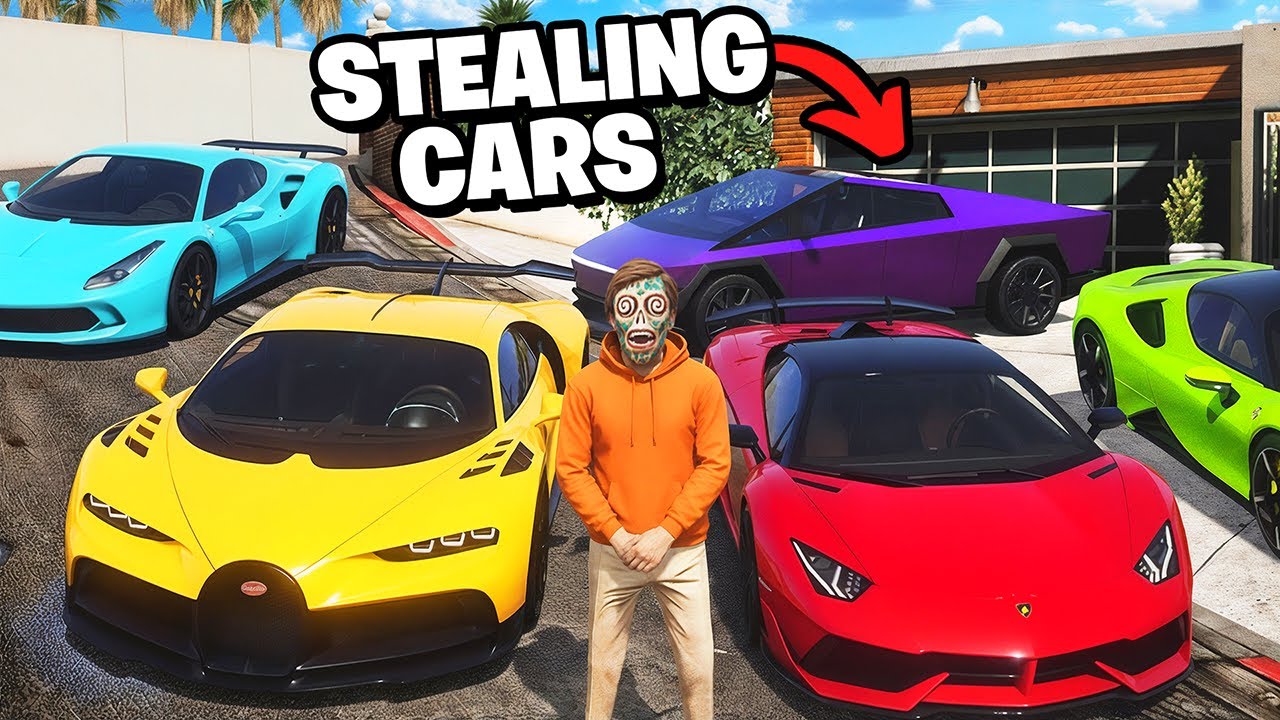 Stealing BILLIONAIRE Supercars!