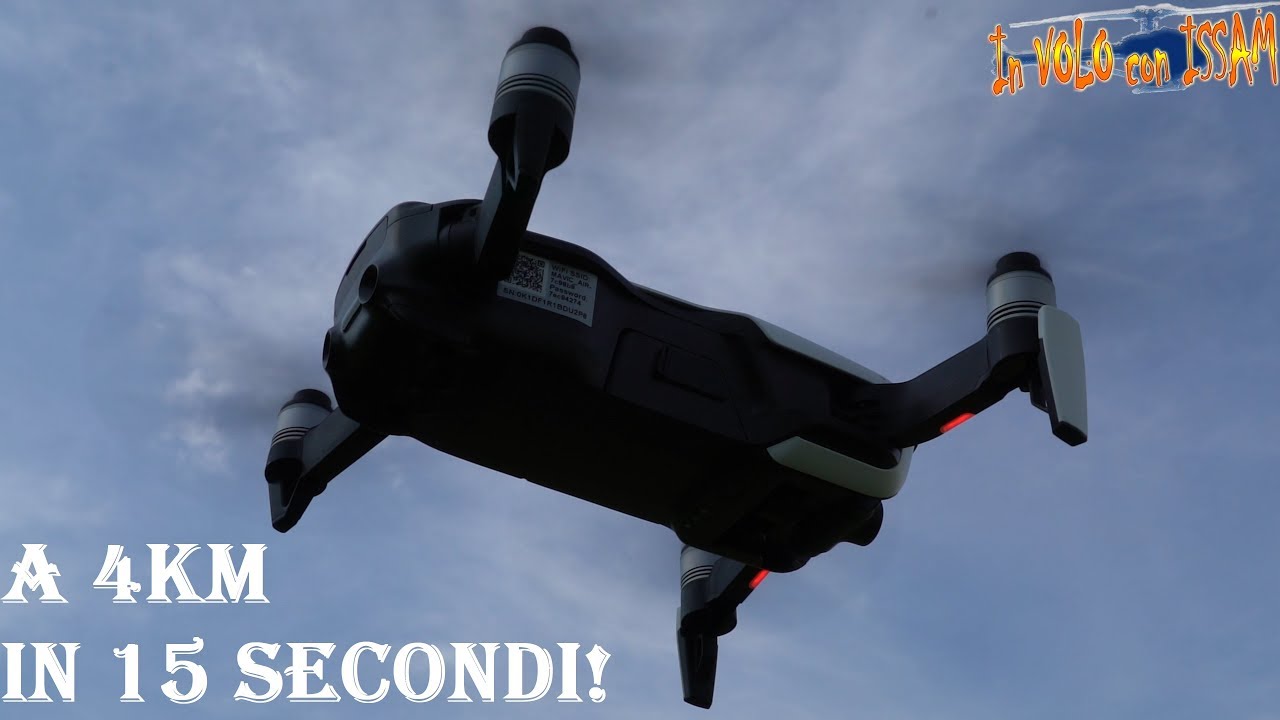 Come portare il Mavic AIR a 4km in 15 secondi! FCC