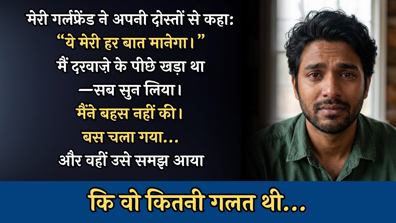 मेरी गर्लफ्रेंड ने अपनी सहेलियों से कहा, “ये मेरी हर बात मानेगा,” और मैंने उसे गलत साबित कर दिया…