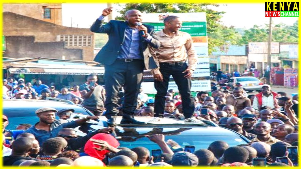 Alfred Keter Speech before he was Allegedly ABDUCTED