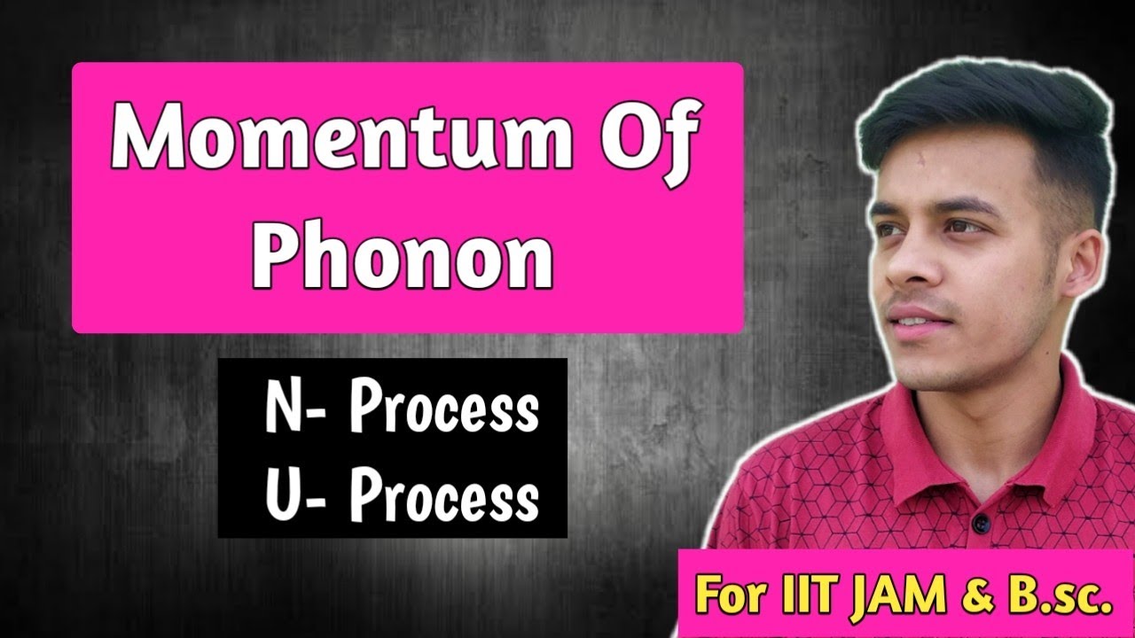 Solid state(lect-25) Momentum of Phonon || N - Process || U - Process,elastic & inelastic scattering