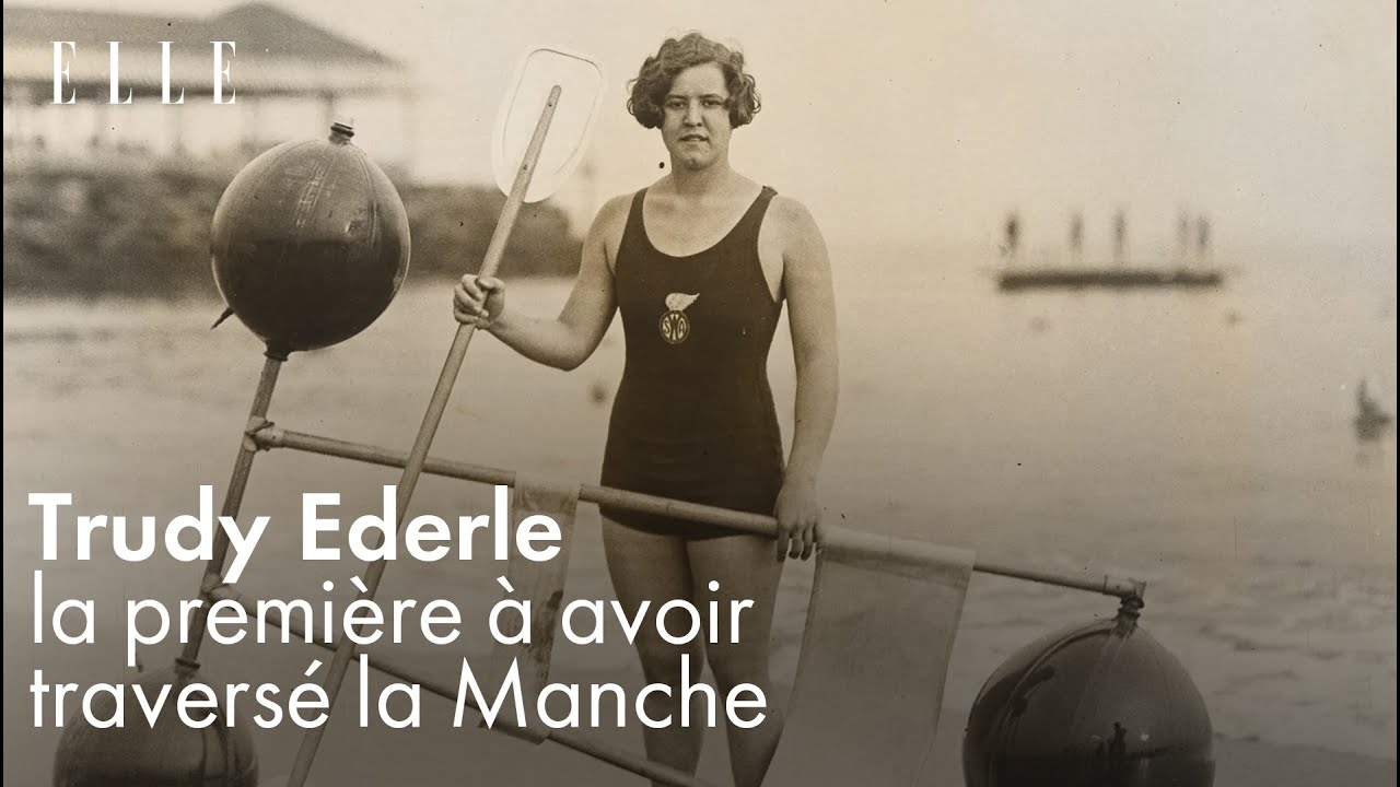 Trudy Ederle, la première a avoir traversé la Manche