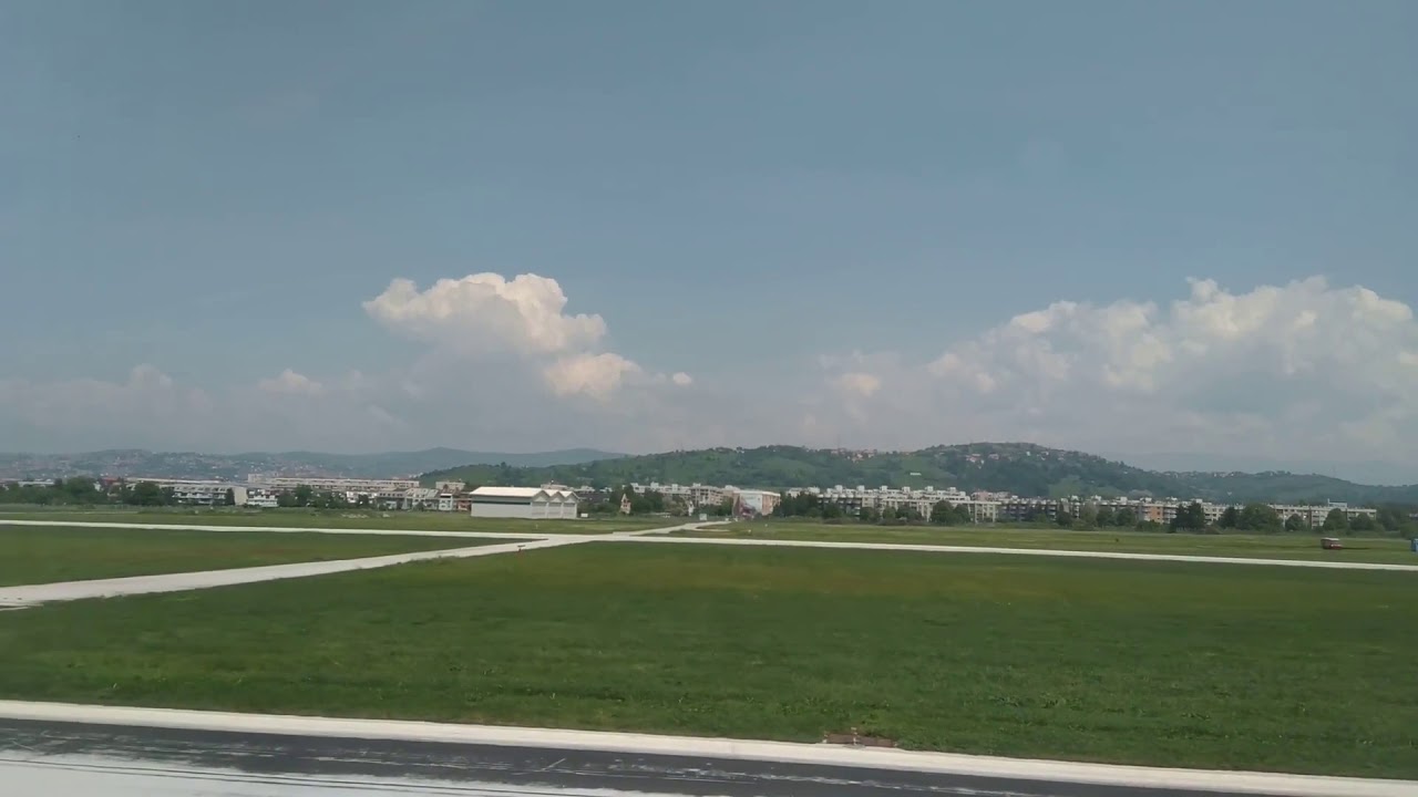 Aerodrom Sarajevo - Polijetanje aviona