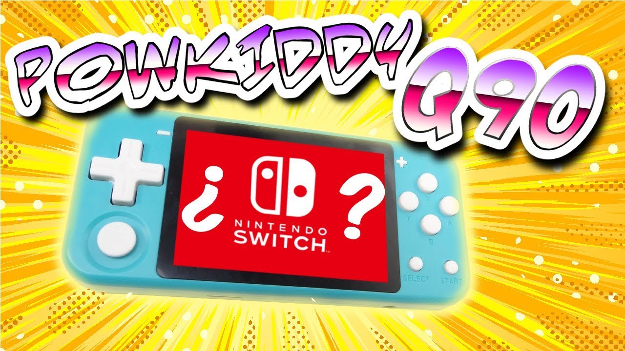 🕹️ POWKIDDY Q90 un CLON de NINTENDO SWITCH LITE FAKE / FALSA