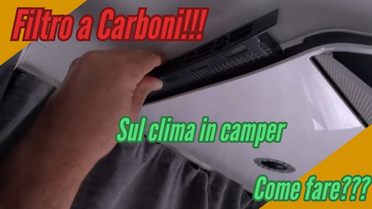 Camper fai da te 🚌 Migliora l’aria con i filtri a carboni attivi per il clima