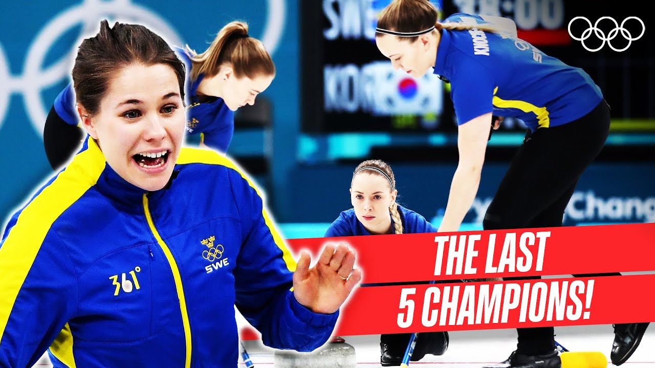 Кёрлинг, женщины 🥌 Последние 5 чемпионов!🥇