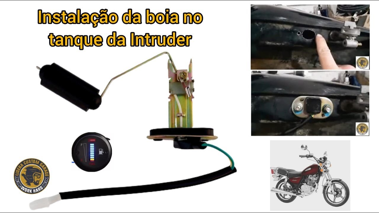 Passo a passo instalação da boia no tanque da intruder