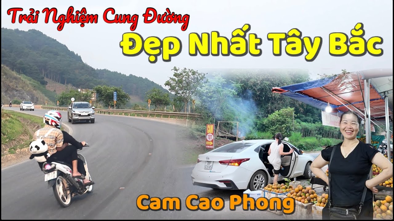 Trải Nghiệm Cung Đường Đẹp Nhất Tây Bắc??? | Sơn La - Hòa Bình Ghé Cam Cao Phong | Tuấn Nguyễn Csqt