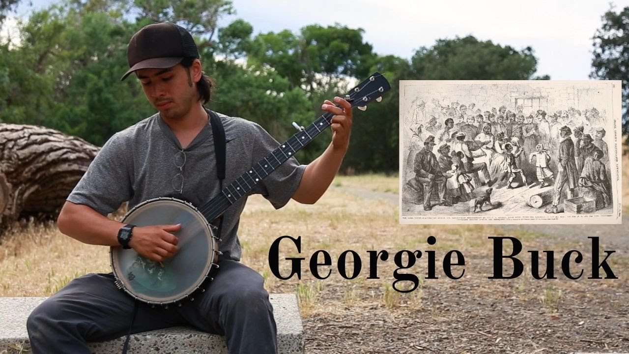 GEORGIE BUCK on clawhammer banjo (Tom Phillips)