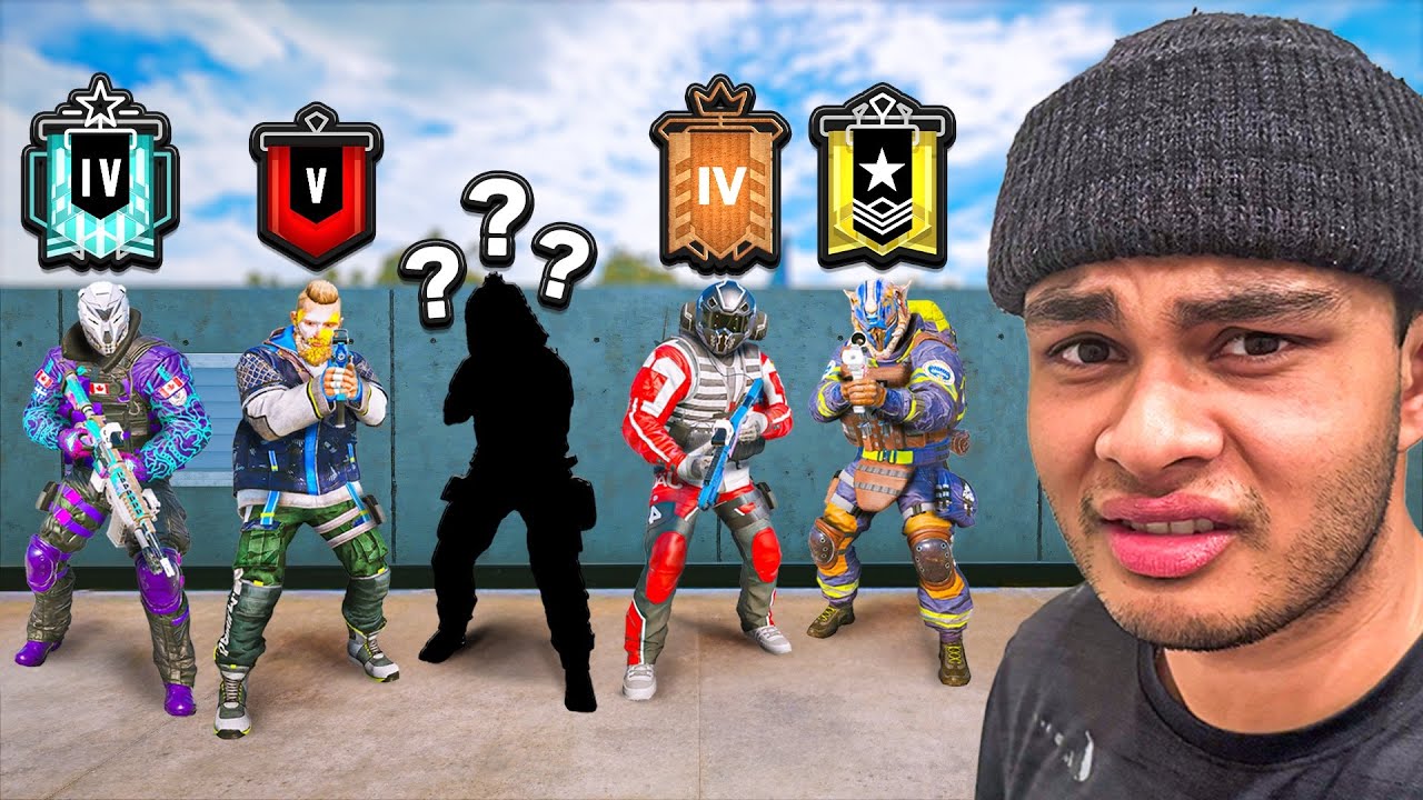 GUESSING YOUR RANKS IN RAINBOW SIX SIEGE