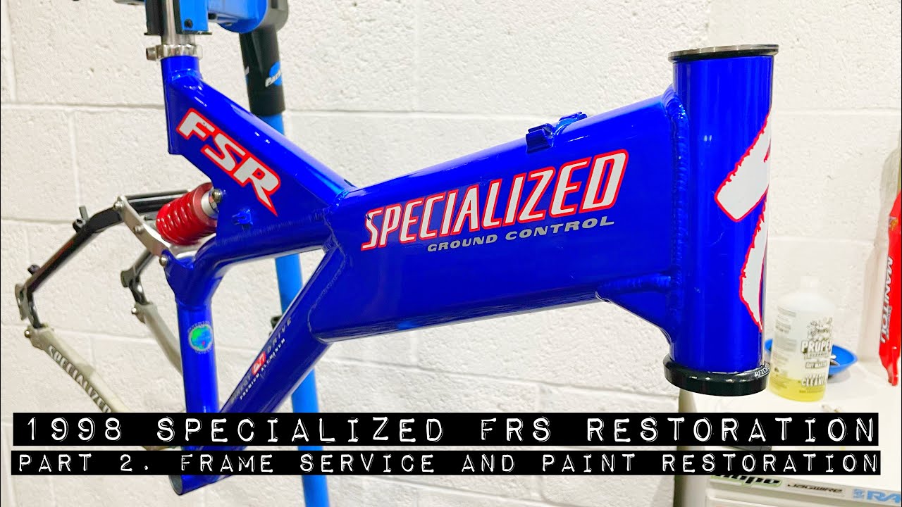 Реставрация Specialized FSR Retro 1998. Часть 2. Подготовка рамы.