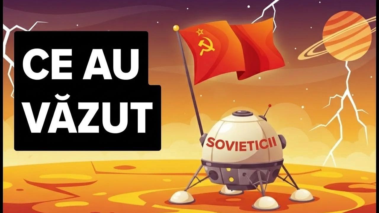 Ce au descoperit de fapt sovieticii pe Venus