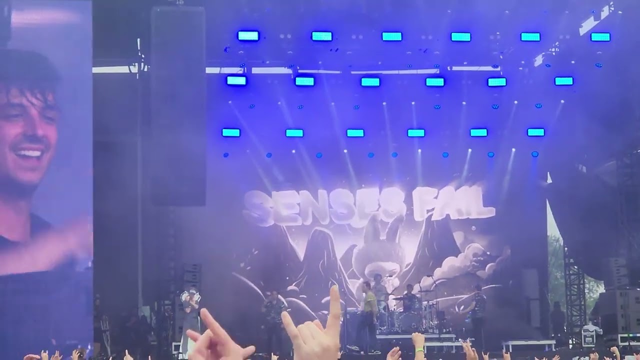 Senses Fail - Bite To Break Skin ft. Nu Metal Covers Melody (Warped Tour DC 2025)