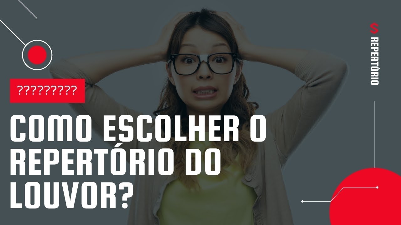 Como escolher as músicas para o louvor? | Ministério de louvor | Marcelo Pereira