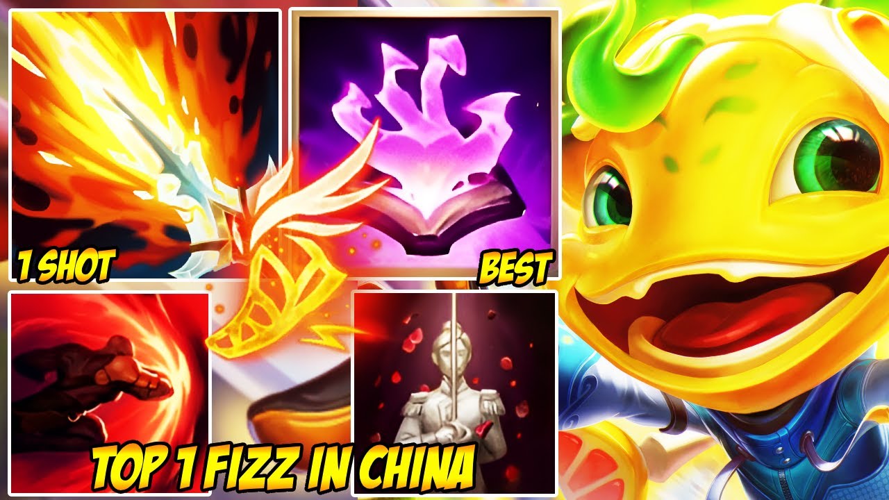 WILD RIFT CHINA TOP 1 FIZZ - ONE SHOT EVERYBODY ON FIZZ