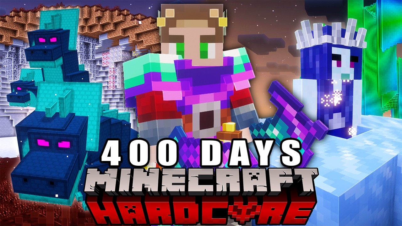 I Survived 400 Days in ALL THE MODS 10 in Minecraft Hardcore!