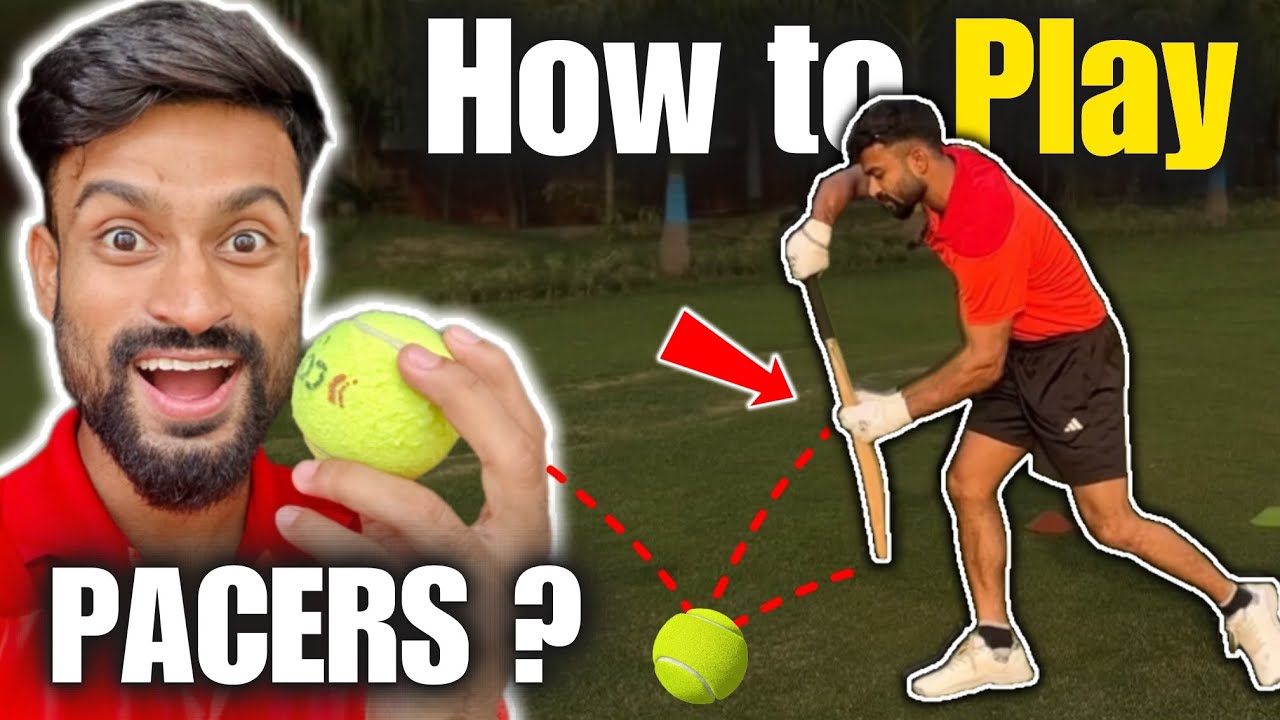 How to Play FAST BOWLING in TENNIS & LEATHER Cricket: 5 LIFE Changing TIPS🔥| How to Play TENNIS CRIC