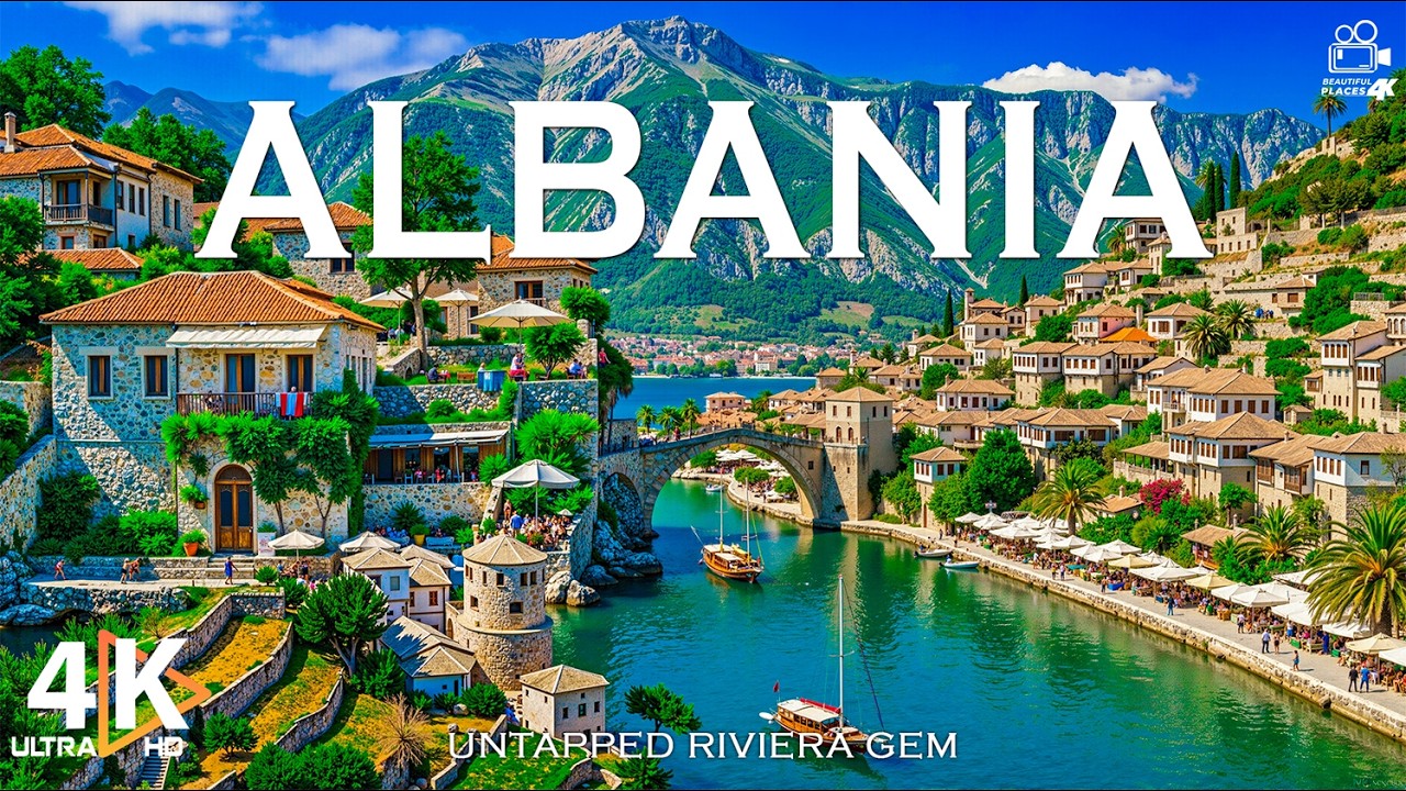 ALBANIA 4K 🌊 Turquoise Beaches, Hidden Coves and Vibrant Mediterranean Summer | Video 4K UHD