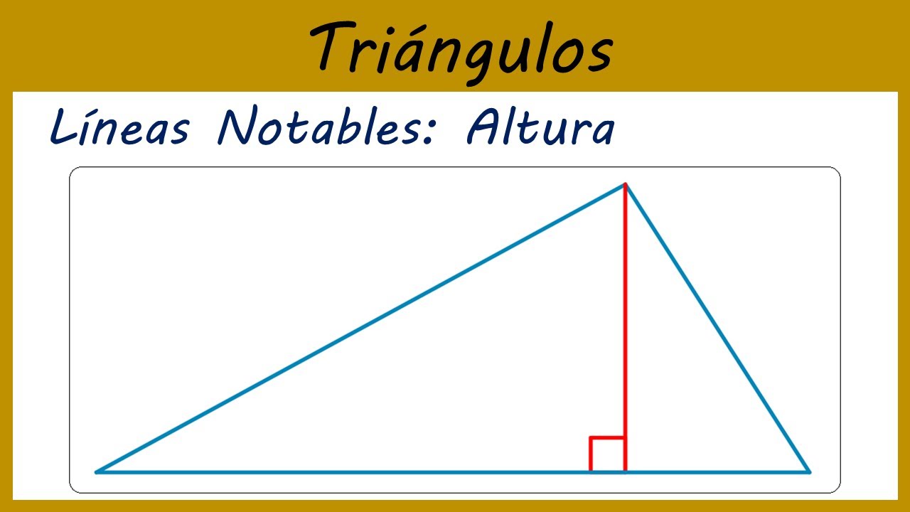 📐 LÍNEAS NOTABLES: ALTURA || 5 PROBLEMAS || TRIÁNGULOS #12