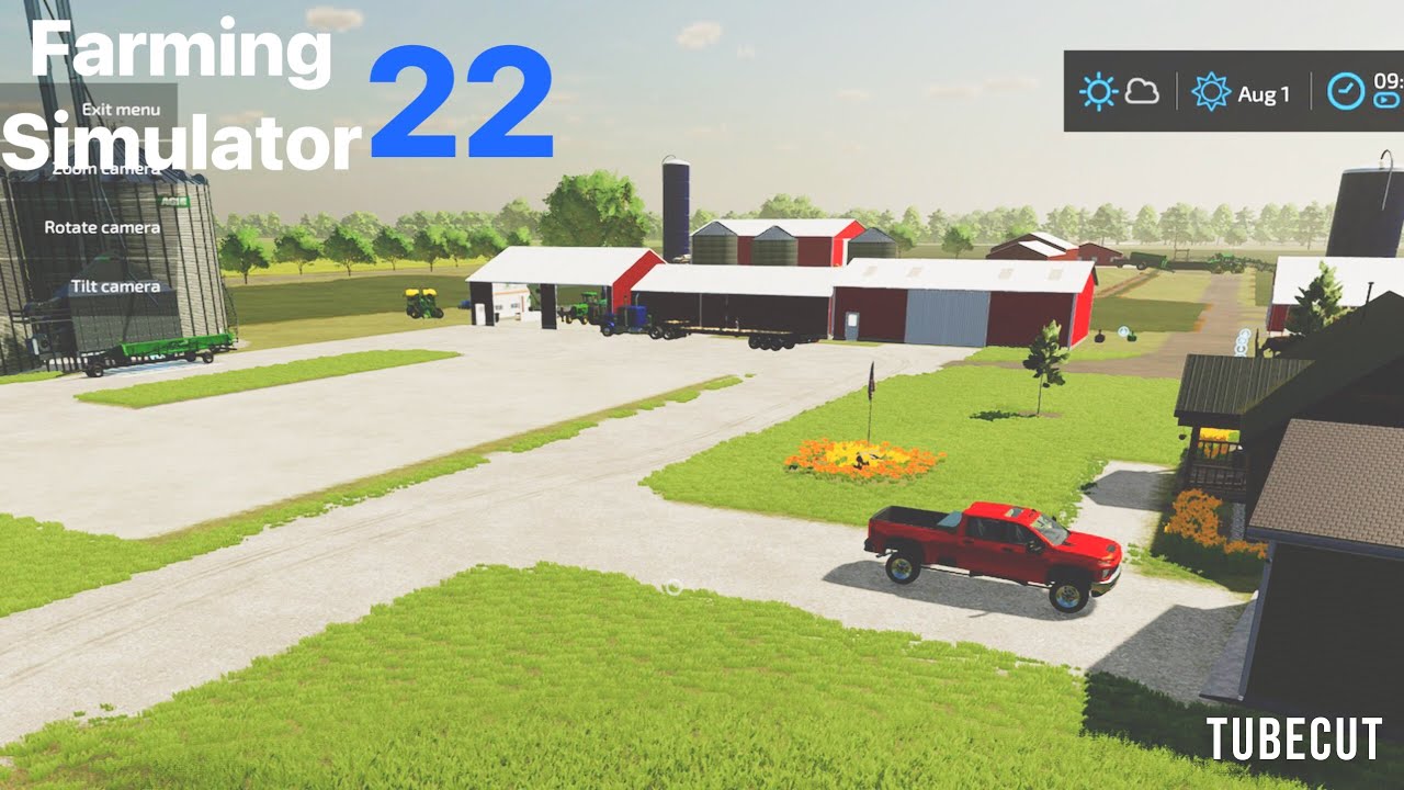 Cleaning Up Farm After Tornado! (Scrapping Totaled Equipment) FS22 Modern Day Series