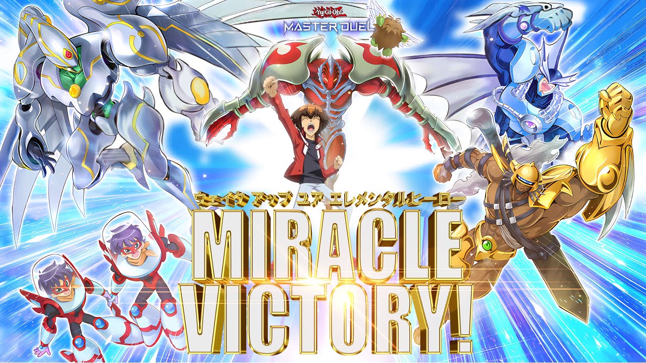 HERO MIRACLE VICTORY! 🔥 (ROAD TO MASTER RANK) | Yu-Gi-Oh! Master Duel