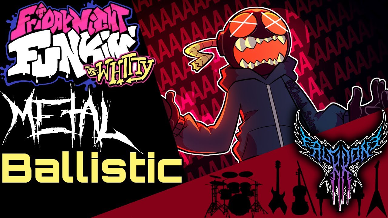 Friday Night Funkin' V.S. Whitty Full Week - Ballistic 【Intense Symphonic Metal Cover】