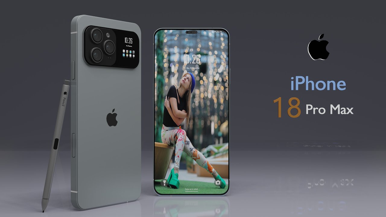 iPhone 18 Pro Max First Look, 200MP Camera, Apple A20 Pro Chipset, 5150mAh Battery // iPhone Trailer