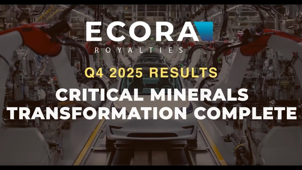 Ecora Royalties Q4 2025 Trading Update - The Critical Minerals Transformation is Complete
