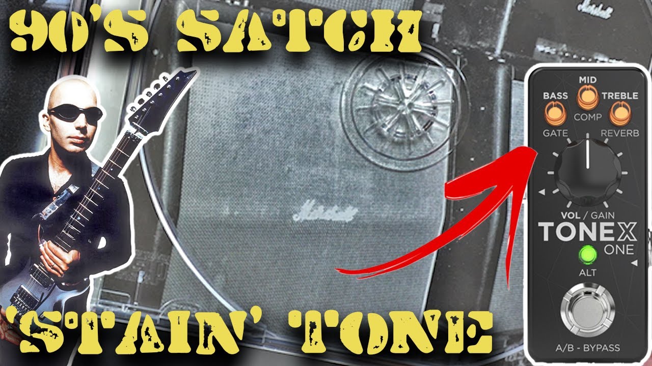 Joe Satriani TONEX 'STAIN' Captures - Glorious 90s Era Satch Tones!