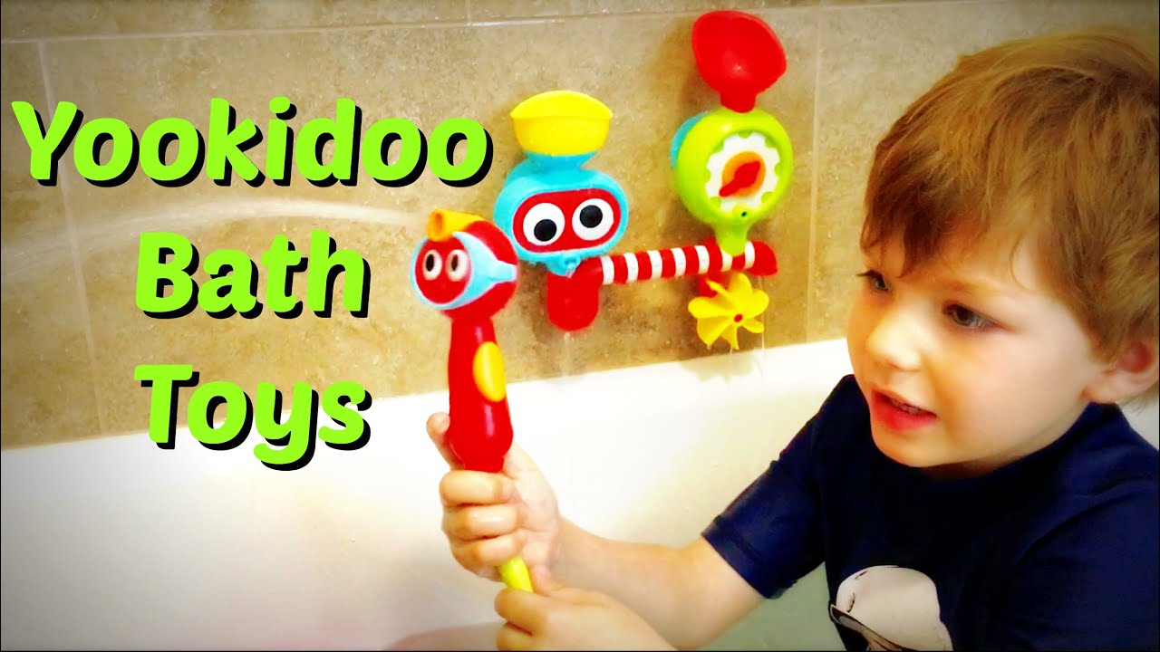 The Best Bath Toys for Kids! | Yookidoo Bath Toy Review