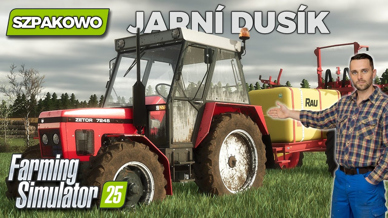 FS25 | Szpakowo🐦 #12 | Jarní dusík po staru 💧 | Zetor 7245 | Let’s Play