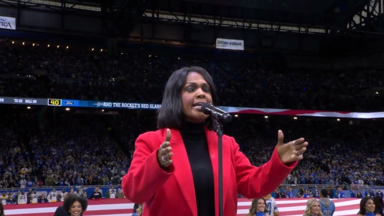 National Anthem - CeCe Winans - Thanksgiving Day